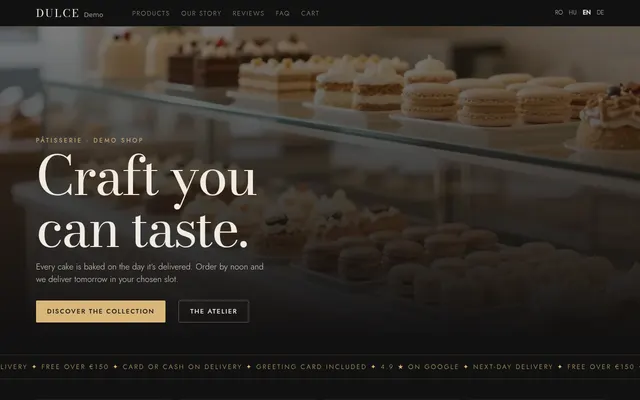 Dulce Noir, demo